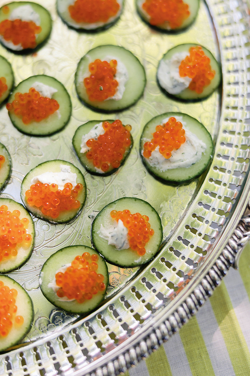CATES Smoked Trout Roe Appetizer